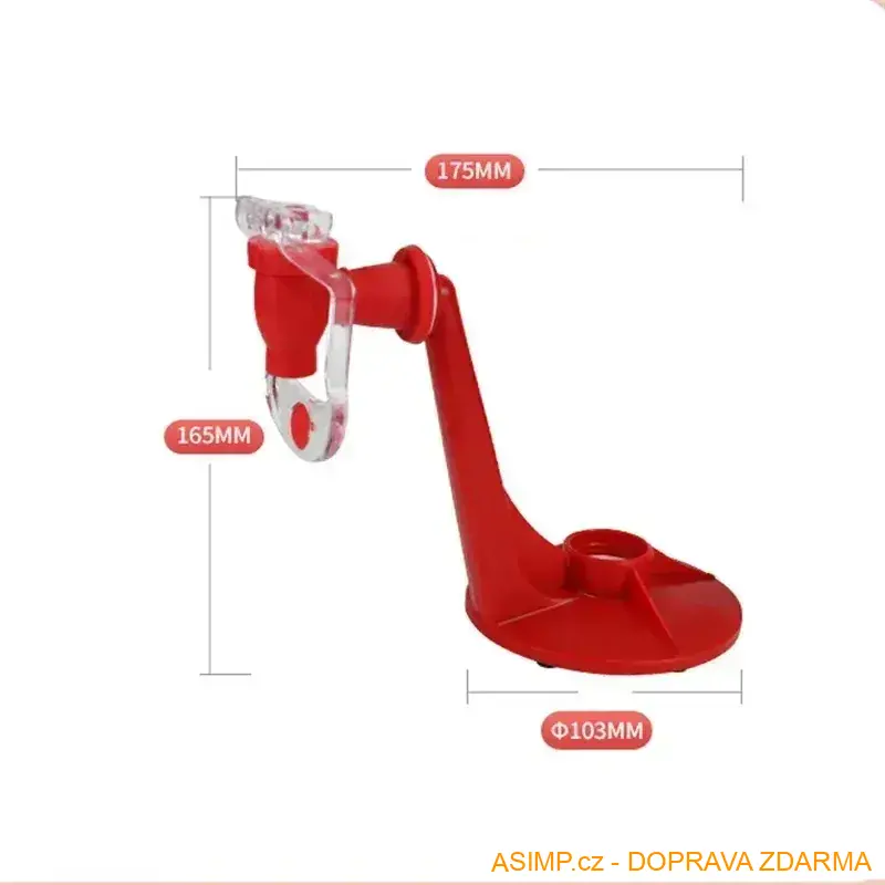 Nápojová pípa - dávkovač sycených nápojů / A-001168 / DOPRAVA ZDARMA