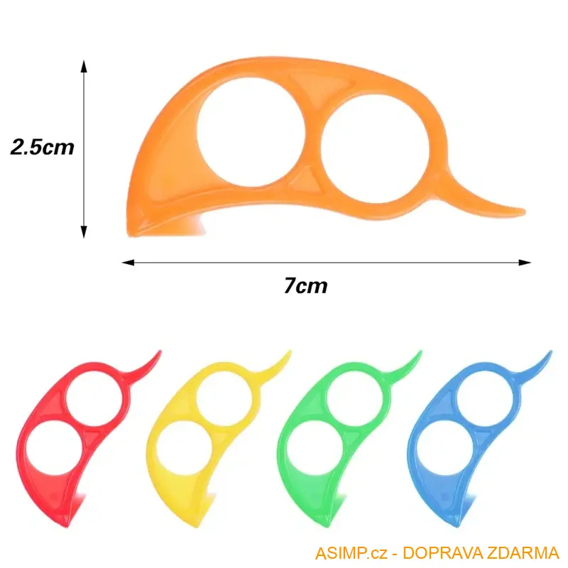 Kráječ kůry - loupací nůž (3 ks) / A-000397 / DOPRAVA ZDARMA