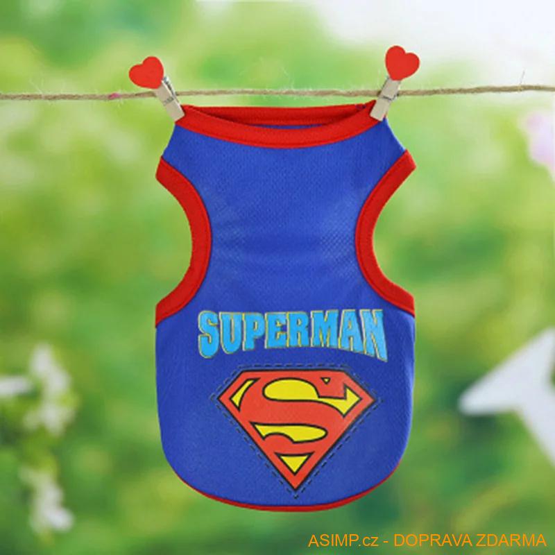 Obleček pro psy a kočky - Superman / A-001951 / DOPRAVA ZDARMA