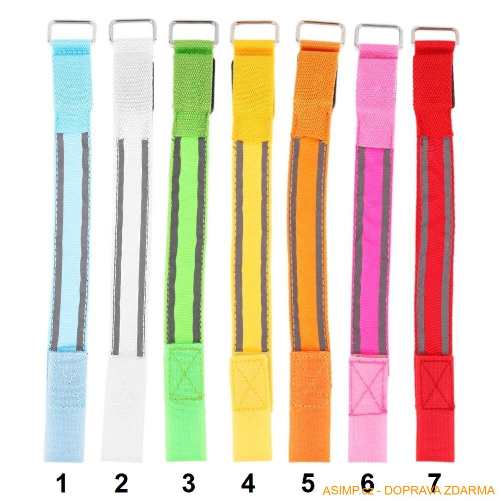 Bezpečností světelný LED pásek / A-001114 / DOPRAVA ZDARMA