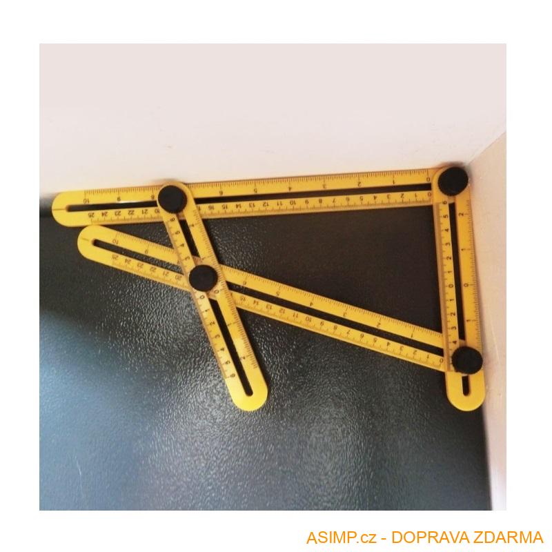 Víceúčelové pravítko - úhloměr / A-000032 / DOPRAVA ZDARMA
