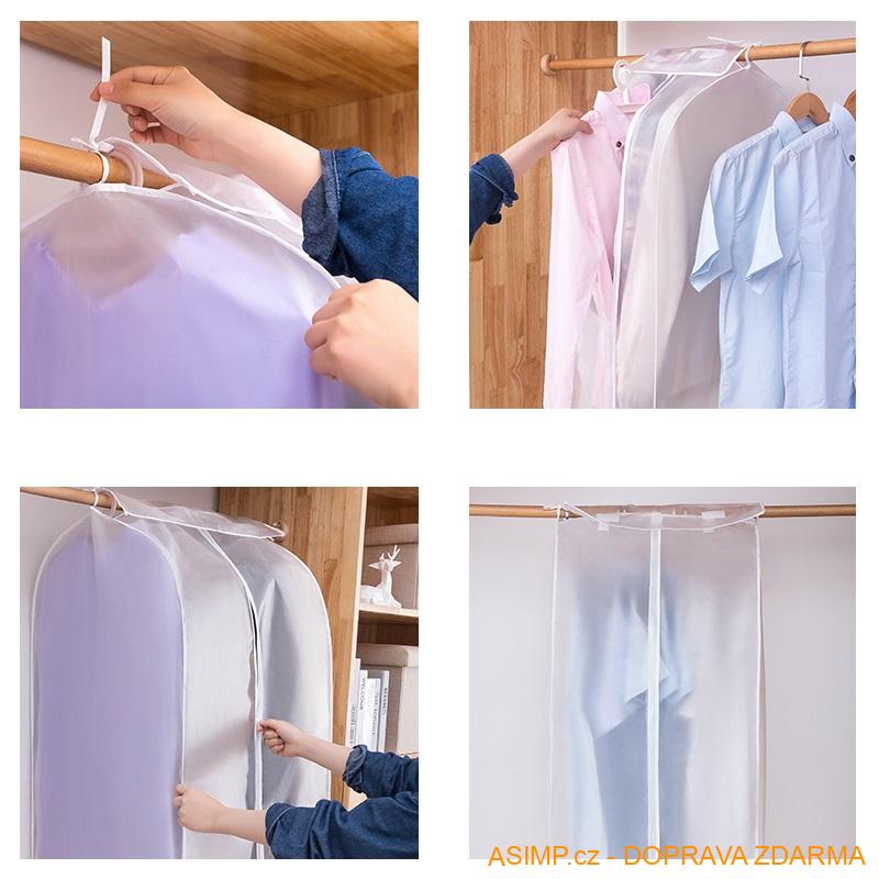 Ochranný obal na šaty / A-001613b / DOPRAVA ZDARMA
