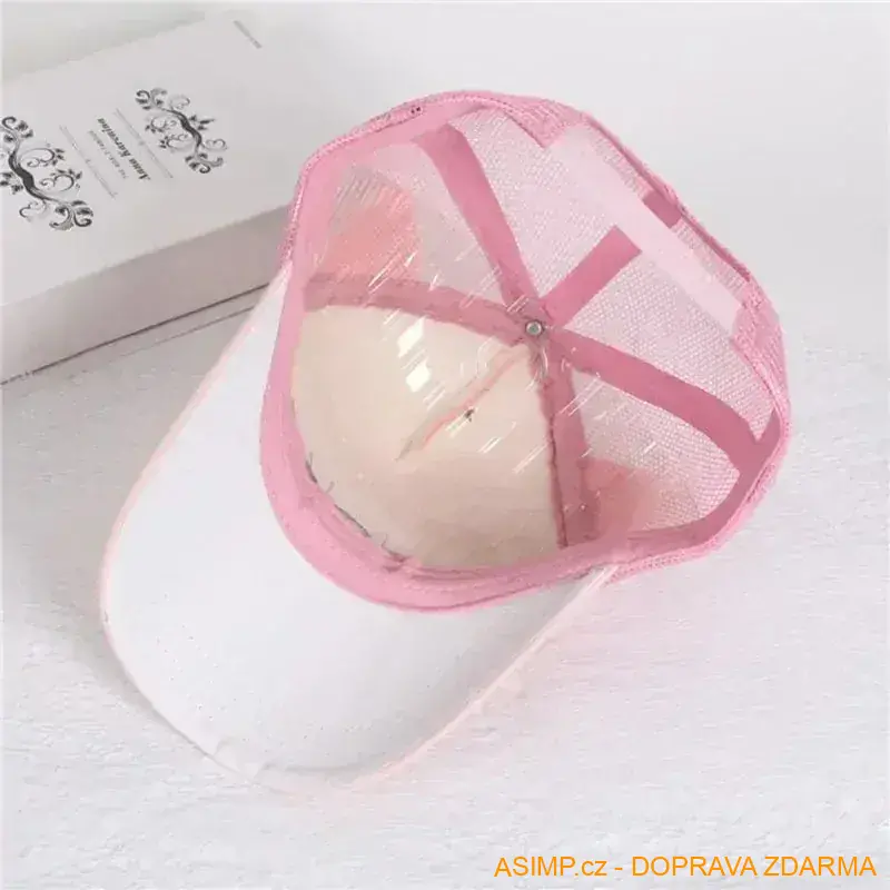 Dětská kšiltovka - Kočka (plná - černá) / A-001996 / DOPRAVA ZDARMA