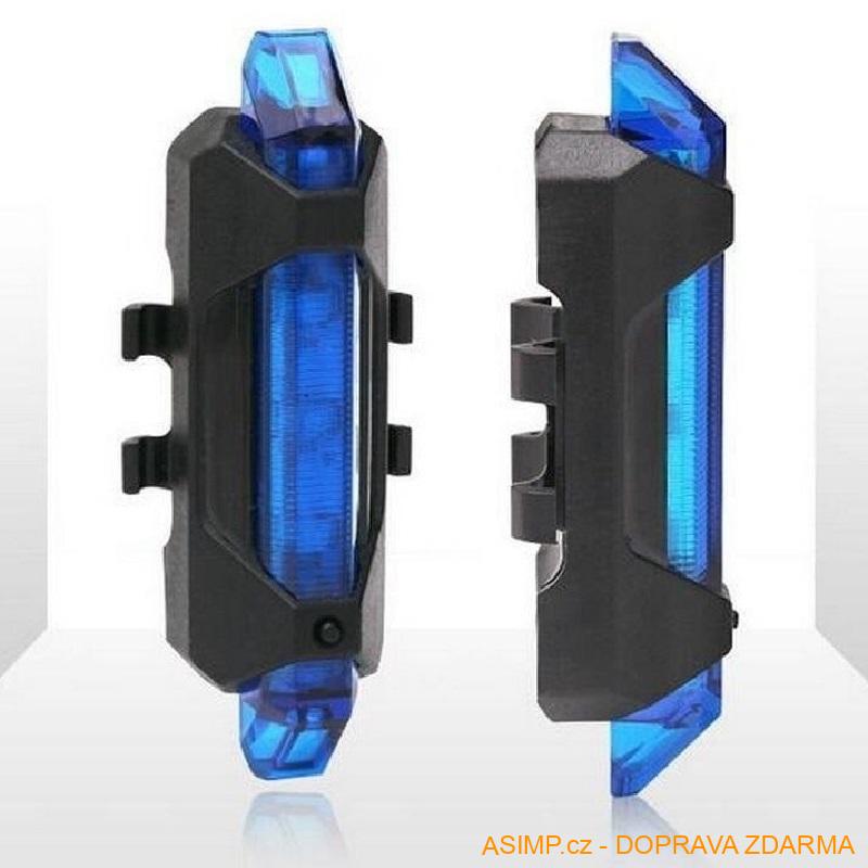Zadní USB světlo na kolo / A-000970 / DOPRAVA ZDARMA