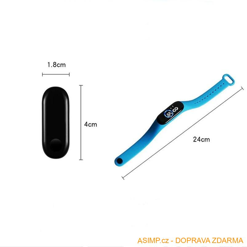 Unisex LED sportovní hodinky / A-001004 / DOPRAVA ZDARMA