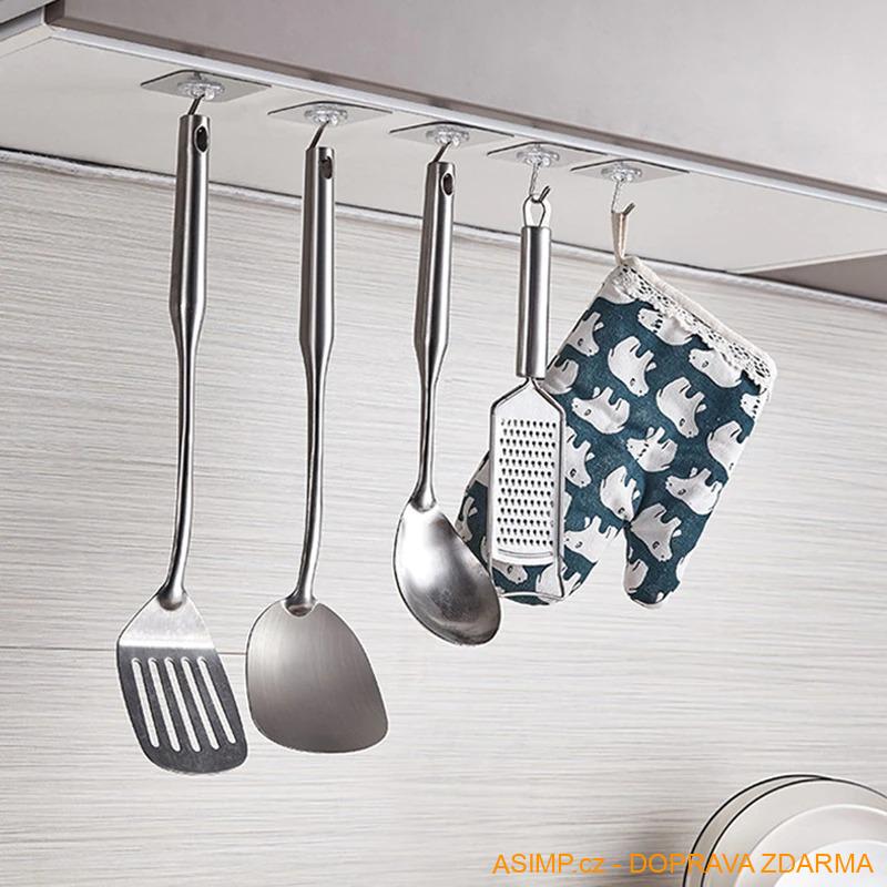 Přísavný nástěnný háček (5 ks) / A-000549 / DOPRAVA ZDARMA