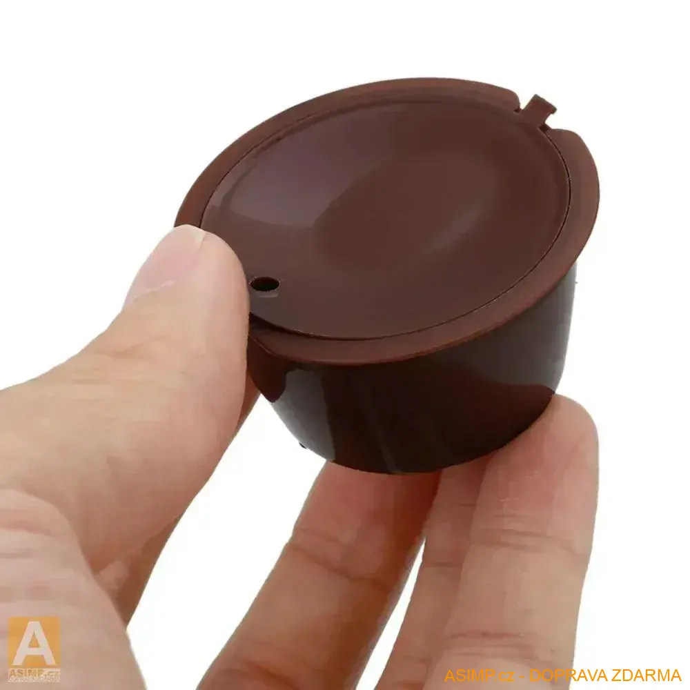 Náhradní opakovaně plnitelné kapsle - Dolce Gusto (3ks - bílá) / A-001198 / DOPRAVA ZDARMA