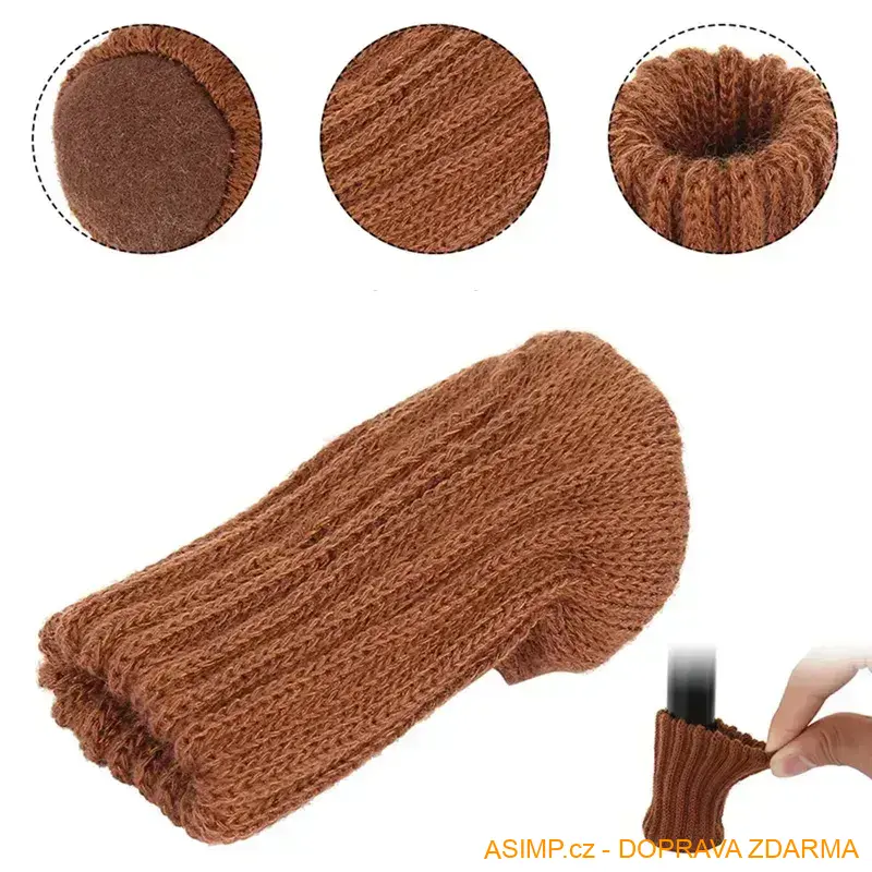 Ochranné návleky na židle (D - 4 ks) / A-001335 / DOPRAVA ZDARMA