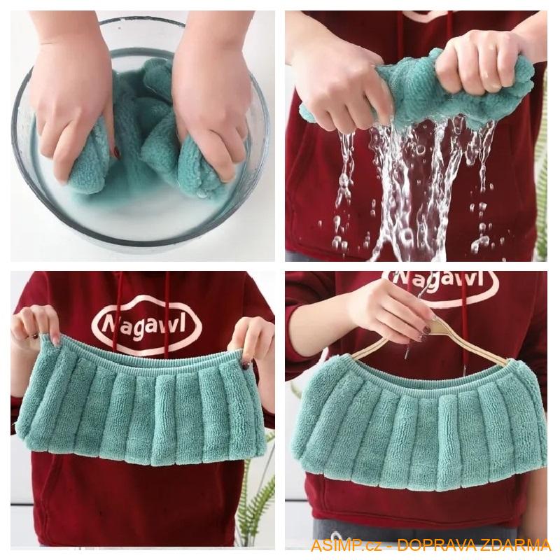 Potah na záchodové sedátko (barva zelená) / A-001424 / DOPRAVA ZDARMA