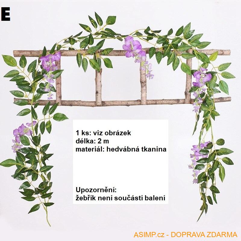 Umělá girlanda (2 m) / A-001985 / DOPRAVA ZDARMA
