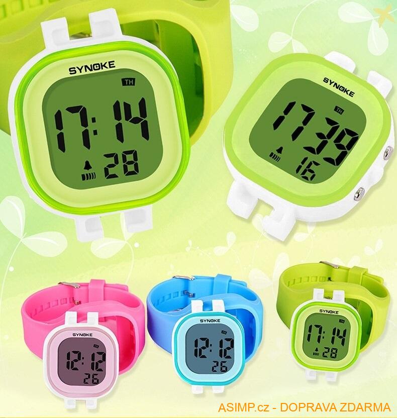 Unisex digitální hodinky / A-002202