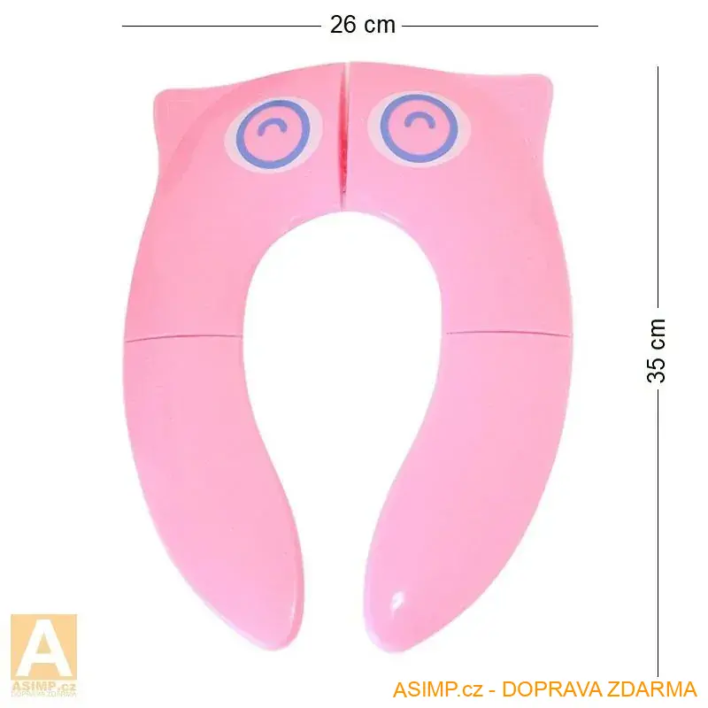 Skládací dětské WC sedátko / A24-000074 / DOPRAVA ZDARMA