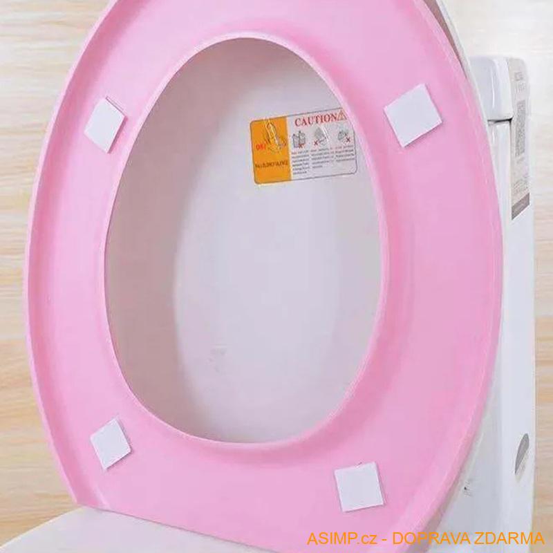Omyvatelný potah na záchodové prkénko (barva fialová) / A-004200 / DOPRAVA ZDARMA