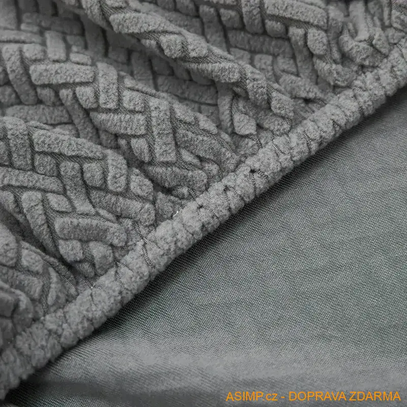 Potah na židli - podsedák (barva tmavě šedá) / A-003146 / DOPRAVA ZDARMA