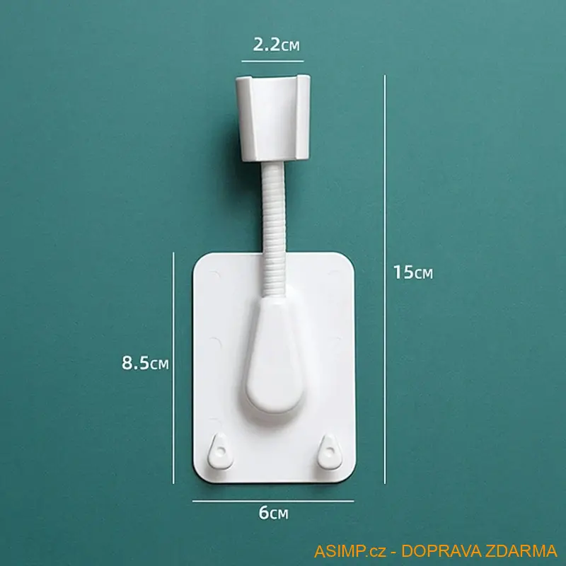 360° držák sprchové hlavice (modrá) / A-004084 / DOPRAVA ZDARMA