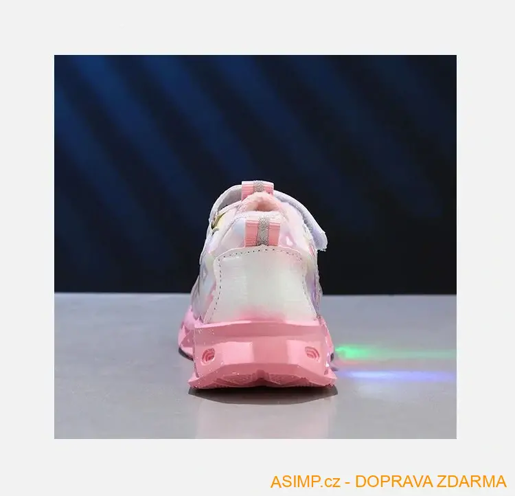 LED tenisky ledové království 