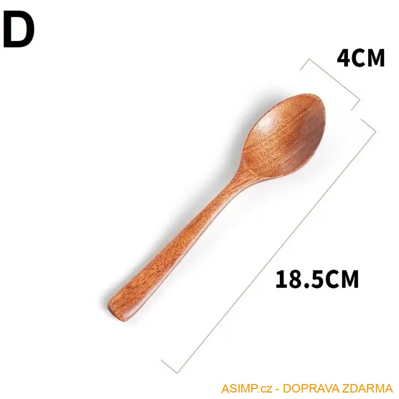 Bambusová lžíce (B) / A-000833 / DOPRAVA ZDARMA