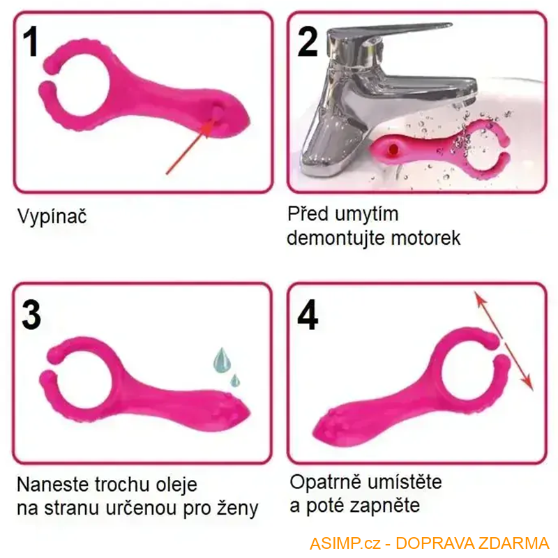 Sexuální pomůcka pro muže i ženy - Stimulátor / A-001071 / DOPRAVA ZDARMA