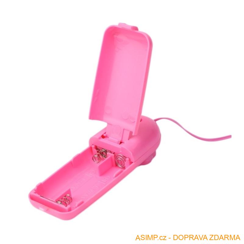 Připínací vibrátor - motýlek / A-000971 / DOPRAVA ZDARMA