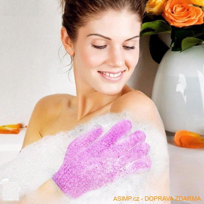 Koupací - mycí rukavice (pár) / A-000694 / DOPRAVA ZDARMA