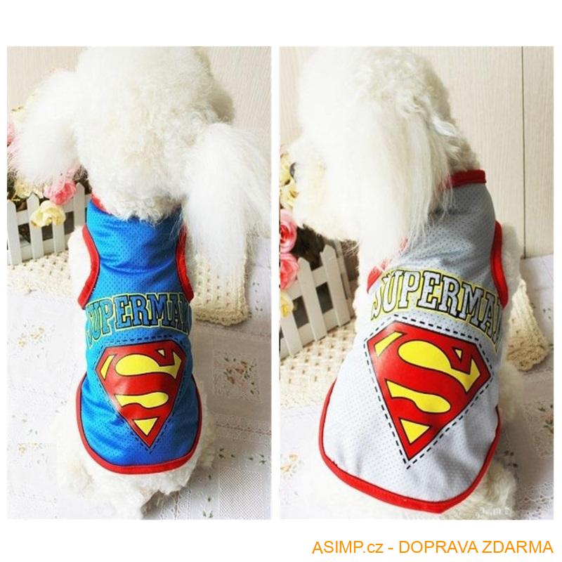 Obleček pro psy a kočky - Superman / A-001951 / DOPRAVA ZDARMA