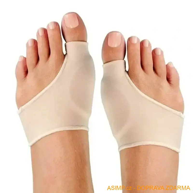Elastická bandáž vbočeného palce (1 pár) / A-000281 / DOPRAVA ZDARMA