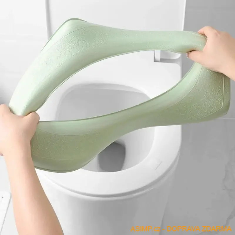 Potah na záchodové prkénko (modrá) / A-000211 / DOPRAVA ZDARMA