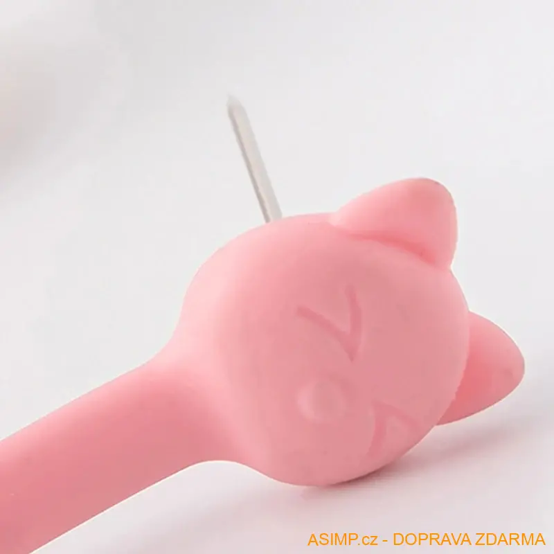 Upevňovací klipy na prostěradlo & přikrývku - Kočičí tlapky (4 ks - růžová) / A-004114 / DOPRAVA ZDARMA