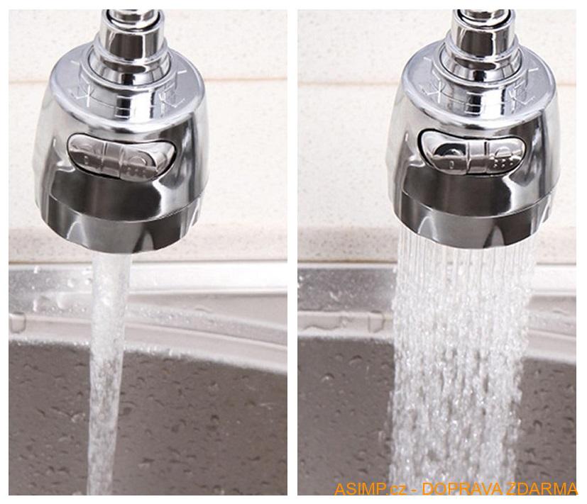 Úsporná hlavice na vodovodní baterii / A-002242 / DOPRAVA ZDARMA
