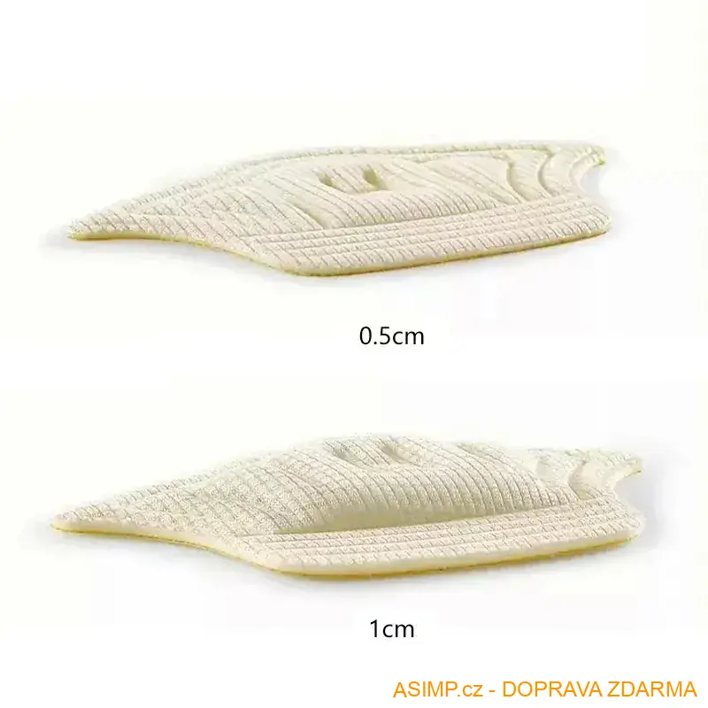 Patěnky do bot (béžová - 5 mm) / A-002261 / DOPRAVA ZDARMA