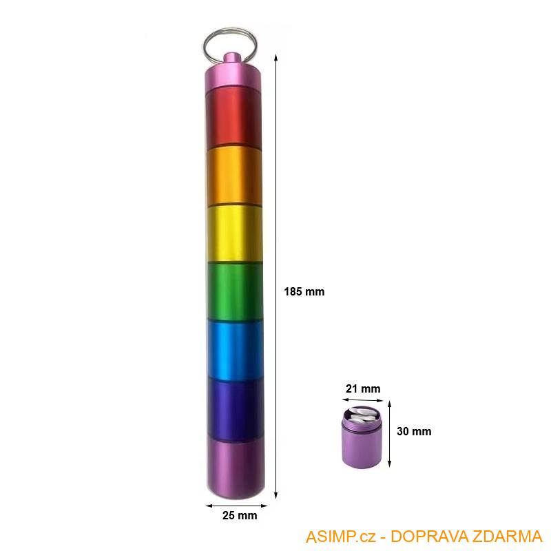 Box na léky (černá) / A-004047 / DOPRAVA ZDARMA
