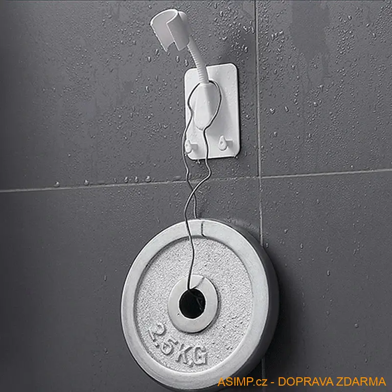 360° držák sprchové hlavice (modrá) / A-004084 / DOPRAVA ZDARMA