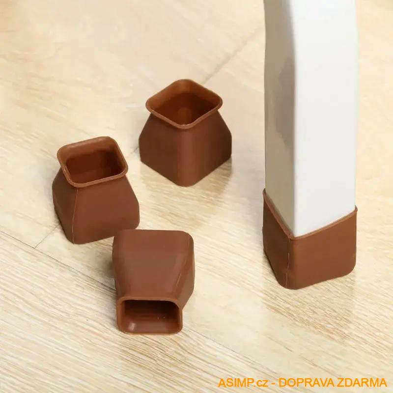 Ochranné špunty na židle (8 ks) / A-002029 / DOPRAVA ZDARMA