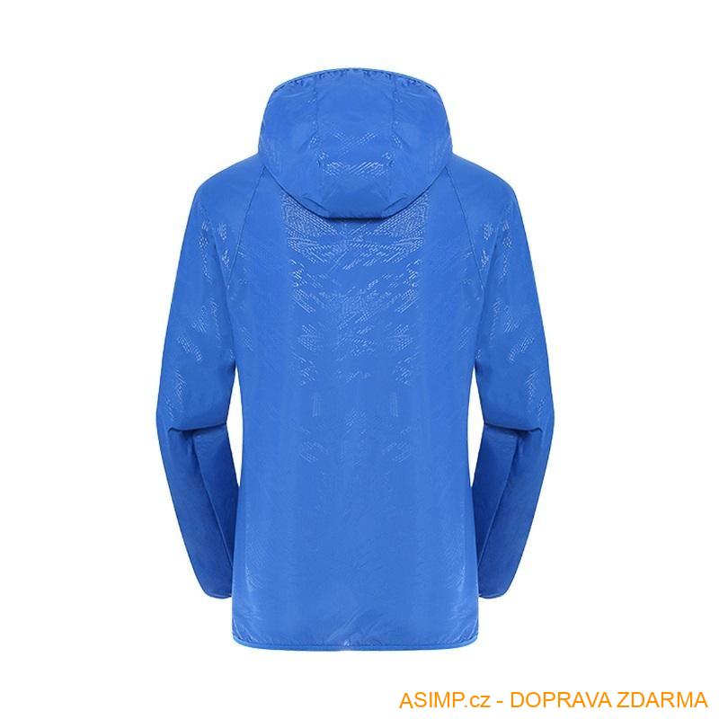 Unisex větrovka - kempingová bunda (tmavě modrá - XL) / A-004170 / DOPRAVA ZDARMA