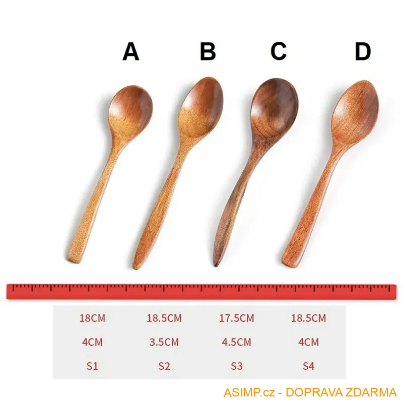 Bambusová lžíce (B) / A-000833 / DOPRAVA ZDARMA