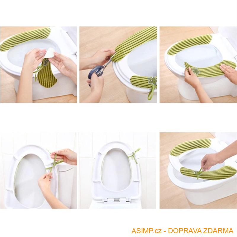 Omyvatelný potah na záchodové prkénko / A-001773 / DOPRAVA ZDARMA