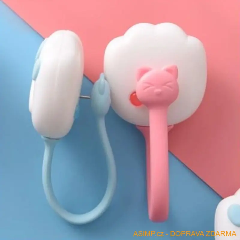 Upevňovací klipy na prostěradlo & přikrývku - Kočičí tlapky (4 ks - růžová) / A-004114 / DOPRAVA ZDARMA