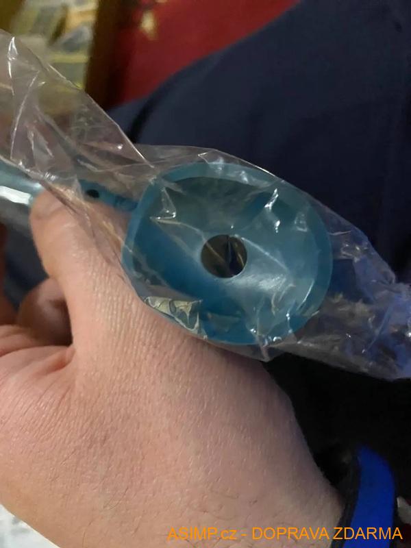 Silikonový chránič zdi - návlek na kliku dveří (barva žlutá) / A-002185 / DOPRAVA ZDARMA