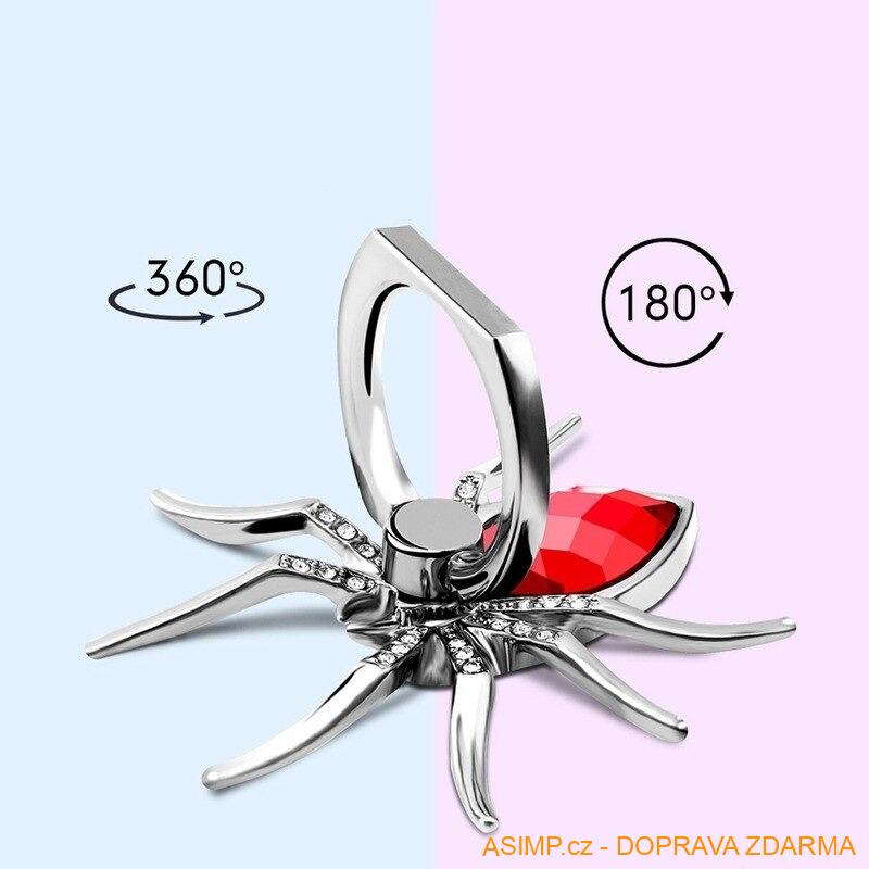 Kovový držák mobilu - pavouk / A-002052 / DOPRAVA ZDARMA