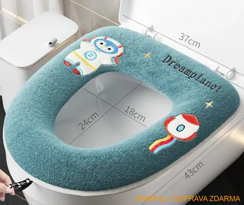 Potah na záchodové prkénko / A-004042 / DOPRAVA ZDARMA