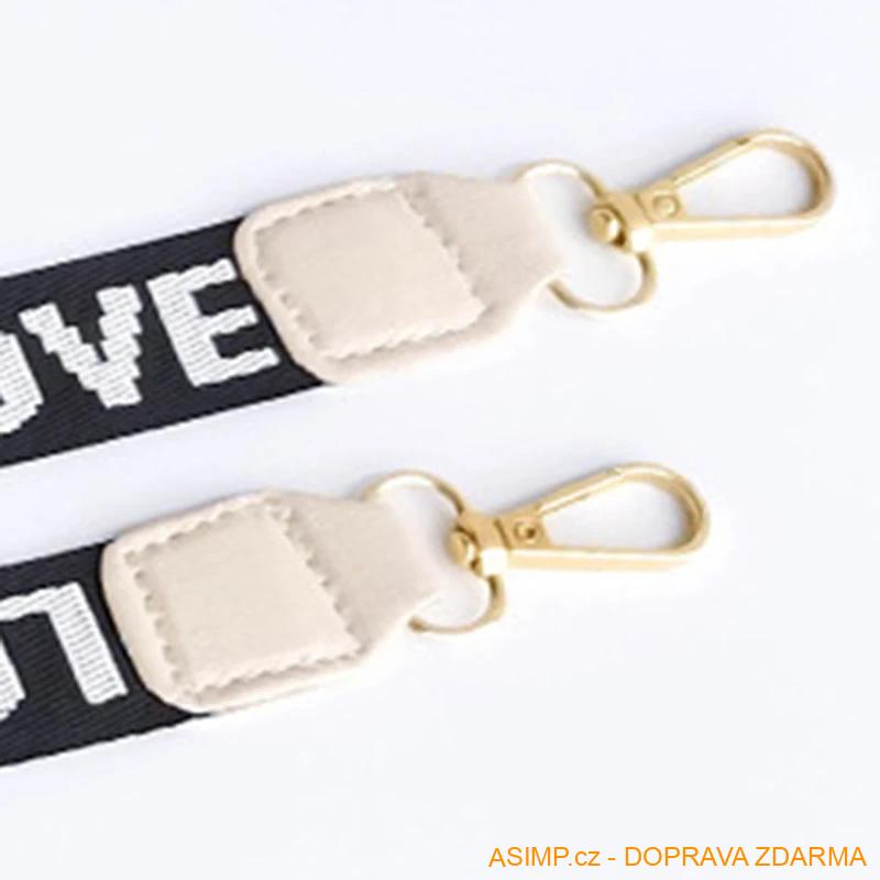 Dámská kabelka přes rameno (barva černá) / A-004183 / DOPRAVA ZDARMA