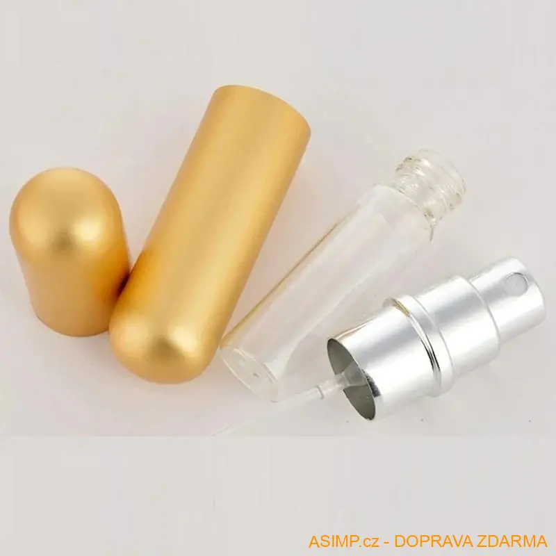 Plnicí flakon na parfém (5 ml - červená) / A-000504 / DOPRAVA ZDARMA