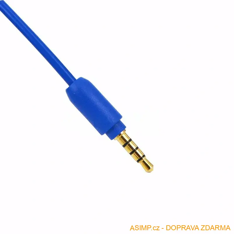 Retro telefonní sluchátko k mobilu (3,5 mm konektor) (žlutá) / A-000188 / DOPRAVA ZDARMA