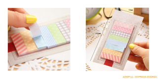 Samolepicí štítky - záložky (160 ks) / A-000686 / DOPRAVA ZDARMA