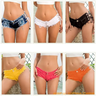 Dámské sexy šortky s bočním šněrováním / A-000277 / DOPRAVA ZDARMA