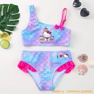 Dívčí plavky - Hello Kitty / A-000467 / DOPRAVA ZDARMA
