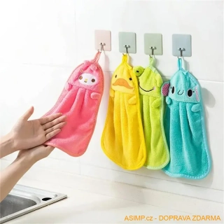 Dětský ručník na ruce - Zvířátko / A-000710 / DOPRAVA ZDARMA