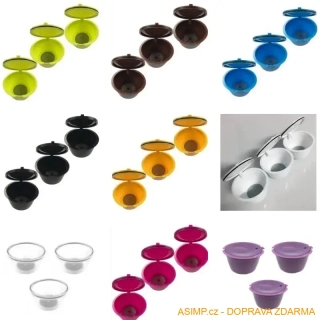 Náhradní opakovaně plnitelné kapsle - Dolce Gusto (3ks) / A-001198 / DOPRAVA ZDARMA