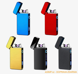Elegantní obloukový USB zapalovač / A-004192 / DOPRAVA ZDARMA