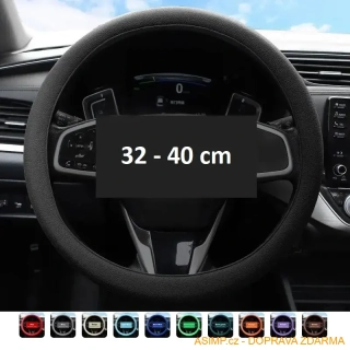 Silikonový potah na volant (32 - 40 cm) / A-001069 / DOPRAVA ZDARMA